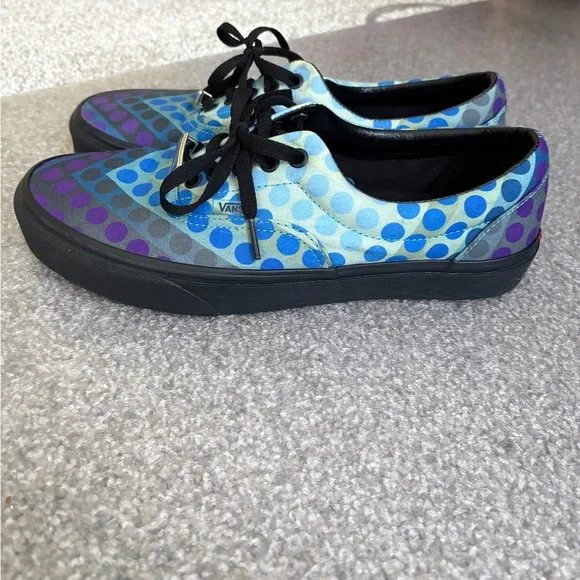 Vans David Bowie Space Oddity lace up ombré polka dot shoes - Picture 3 of 11